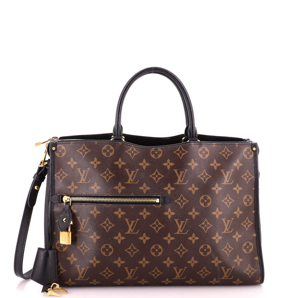 Louis Vuitton MM Popincourt NM Handbag Monogram Canvas with Leather